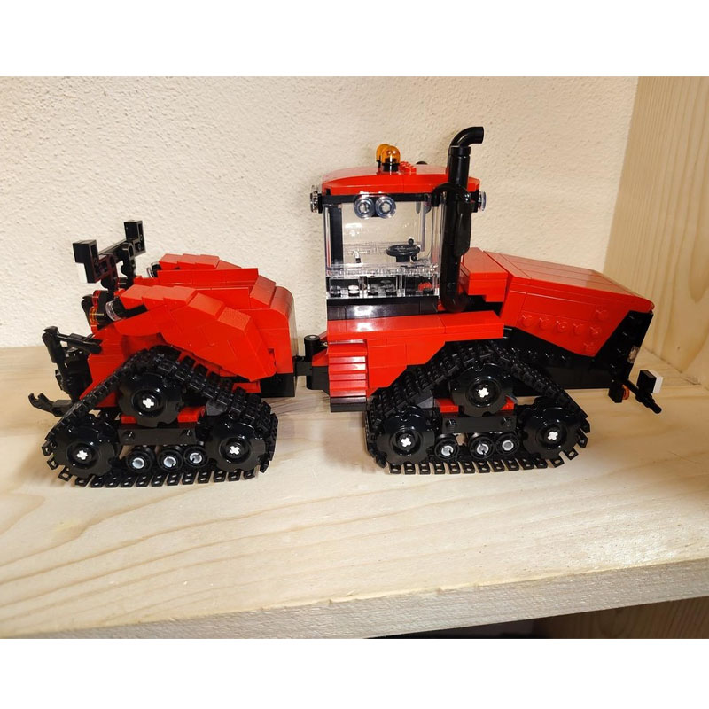Urban Farming Is - MOC-260750 Model Blok Bangunan Traktor Pembajak