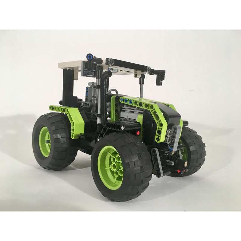 Urban Farming Is - MOC-97333 Model Blok Bangunan Traktor Pertanian