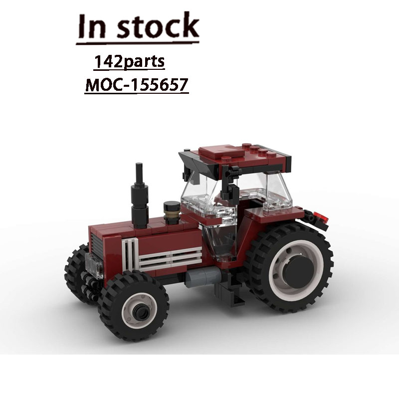 Urban Farming Is - MOC-155657 Model Blok Bangunan Traktor Retro