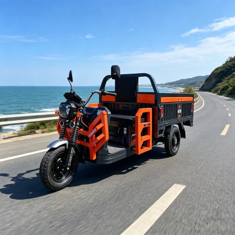 Tricycle Kargo Listrik Terbuka - Urban Farming Is ulasan dan harga